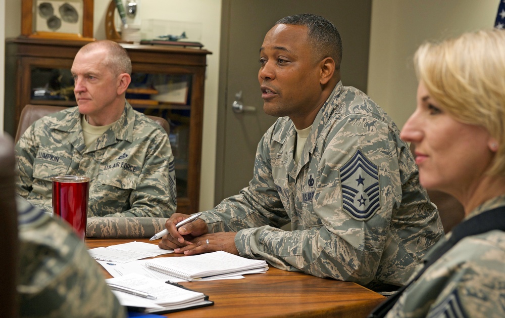 PACAF chiefs meet during spring commander's conference