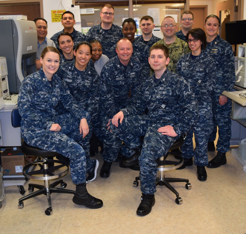 Medical Laboratory Professionals acknowledged at Naval Hospital Bremerton