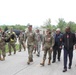 Distinguished Visitors tour Muscatatuck Urban Training Center during Guardian Response 17