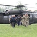 Distinguished Visitors arrive on Muscatatuck Urban Training Center during Guardian Response 17