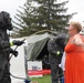 U.S. Army Soldiers operate decontamination site after simulated nuclear attack