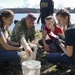 USGS Teams with Blue Heron Middle School to Conduct Beach Seining at Naval Magazine Indian Island