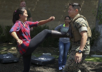 H&amp;S families get a sneak-peek at Marine life