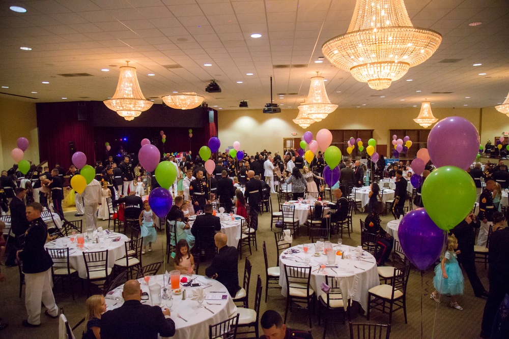 Father, daughter dance.
