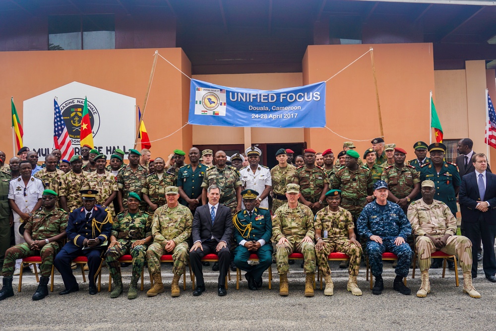 Unified Focus 2017 tabletop exercise brings multinational collaboration to Cameroon