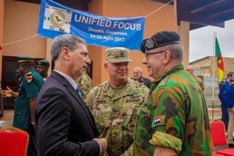 Unified Focus 2017 tabletop exercise brings multinational collaboration to Cameroon