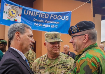 Unified Focus 2017 tabletop exercise brings multinational collaboration to Cameroon