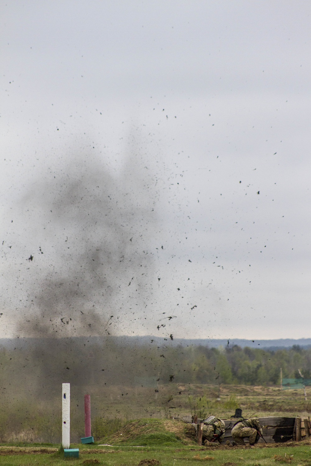 Grenade training at Yavoriv Combat Training Center