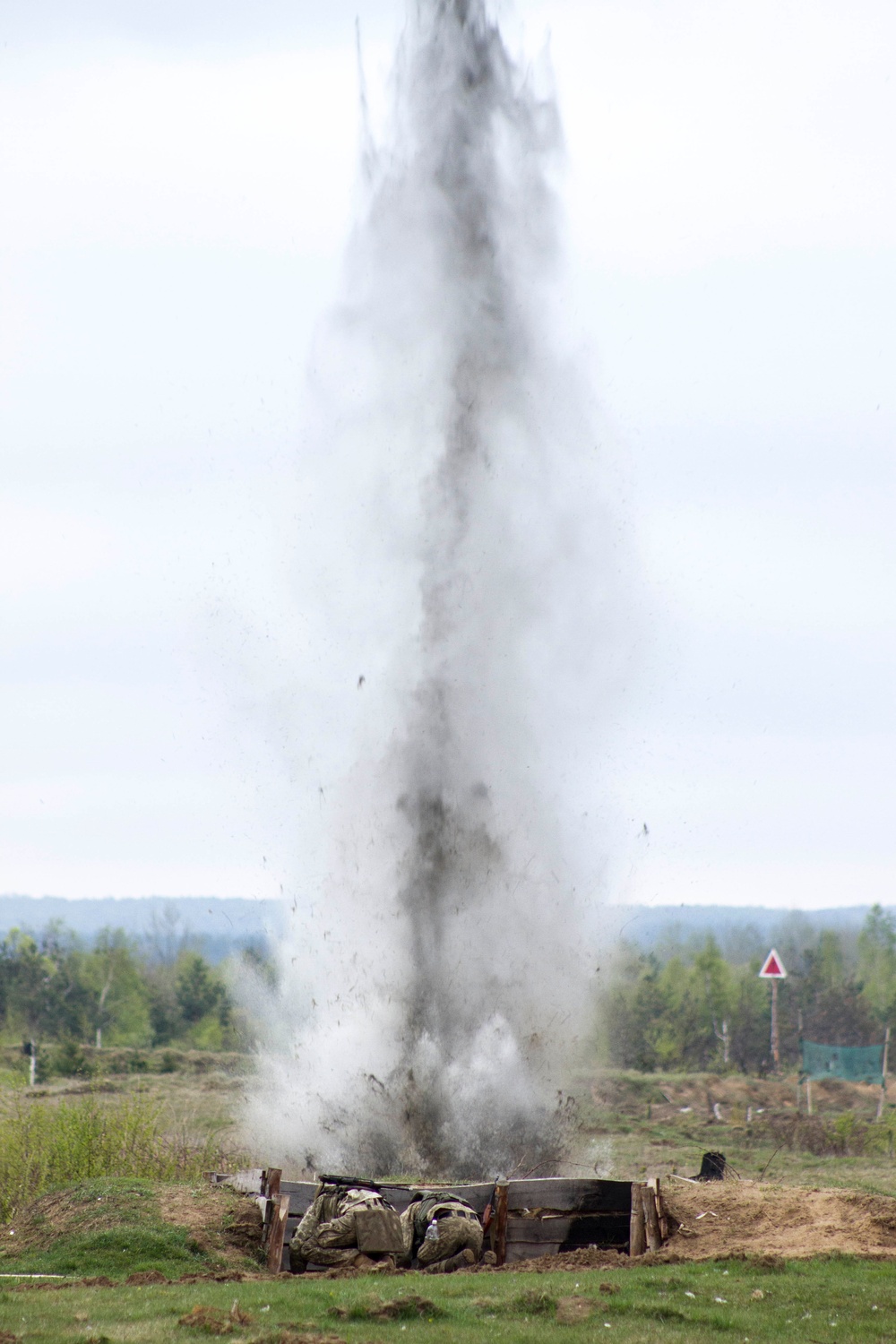 Grenade training at Yavoriv Combat Training Center