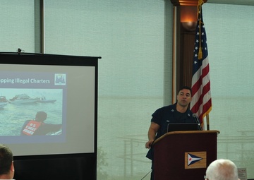 Marine Safety Unit Chicago hosts bareboat charter, uninspected passenger vessel workshop at Chicago Yacht Club