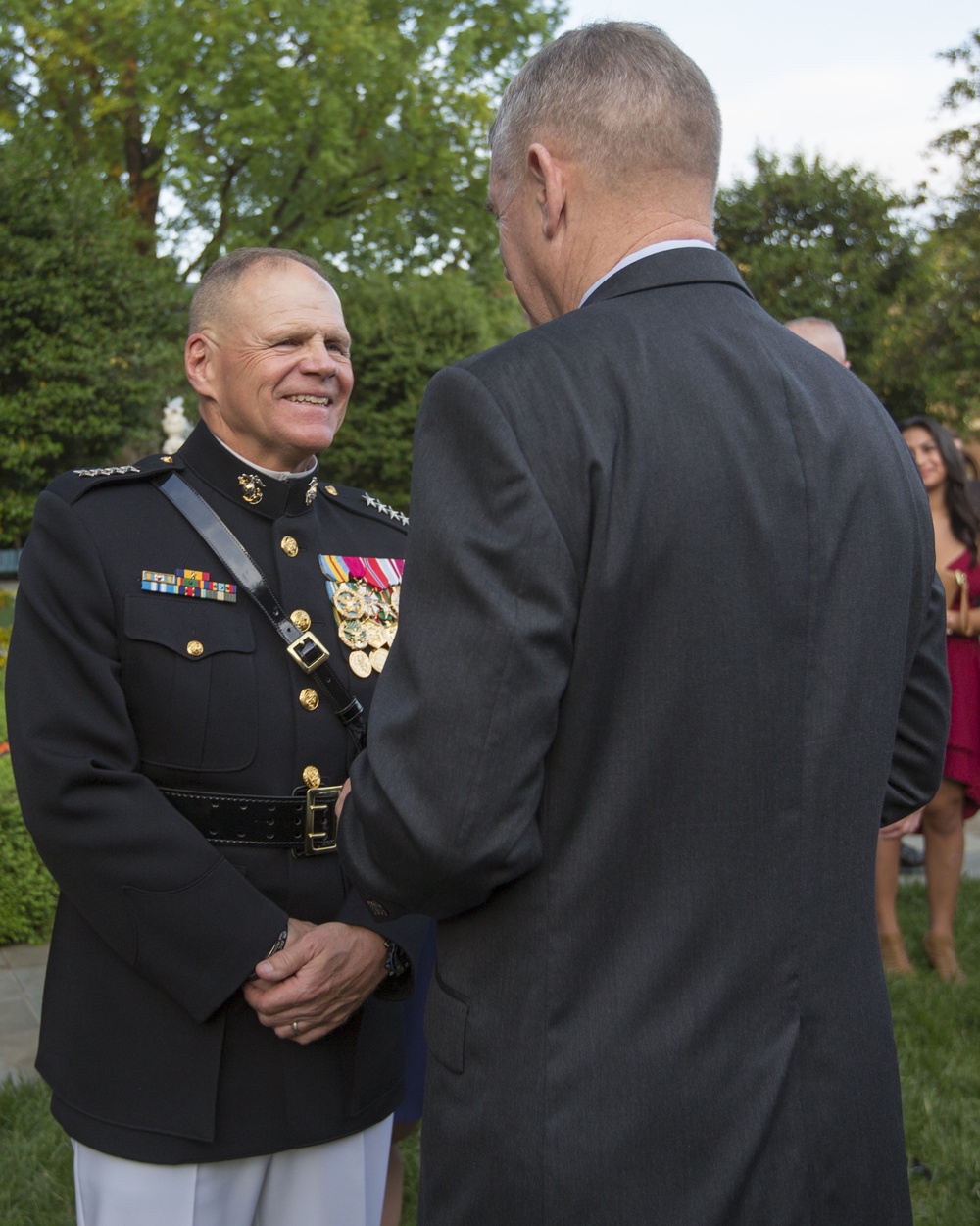 CMC Attends Friends and Family Evening Parade