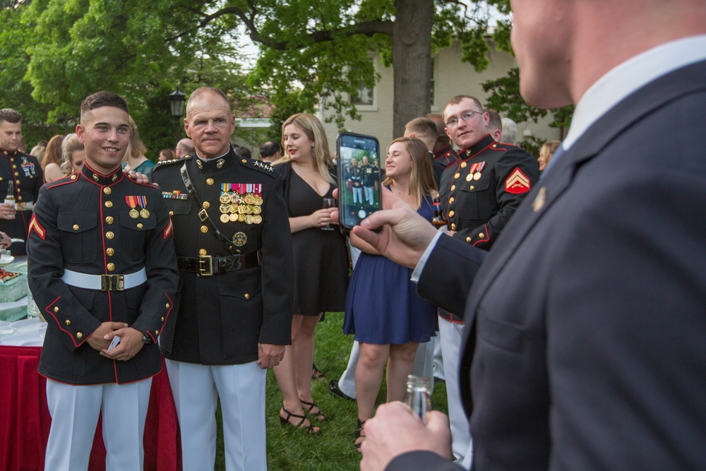 CMC Attends Friends and Family Evening Parade