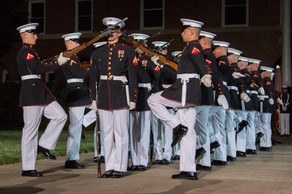 CMC Attends Friends and Family Evening Parade