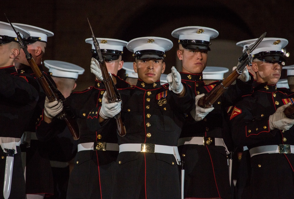 CMC Attends Friends and Family Evening Parade