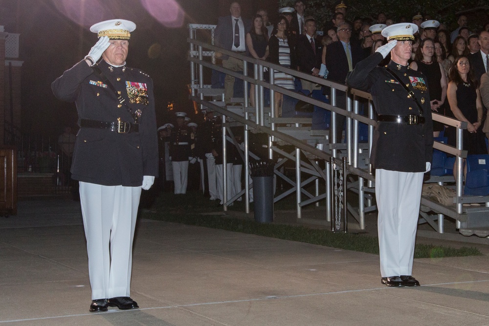 CMC Attends Friends and Family Evening Parade