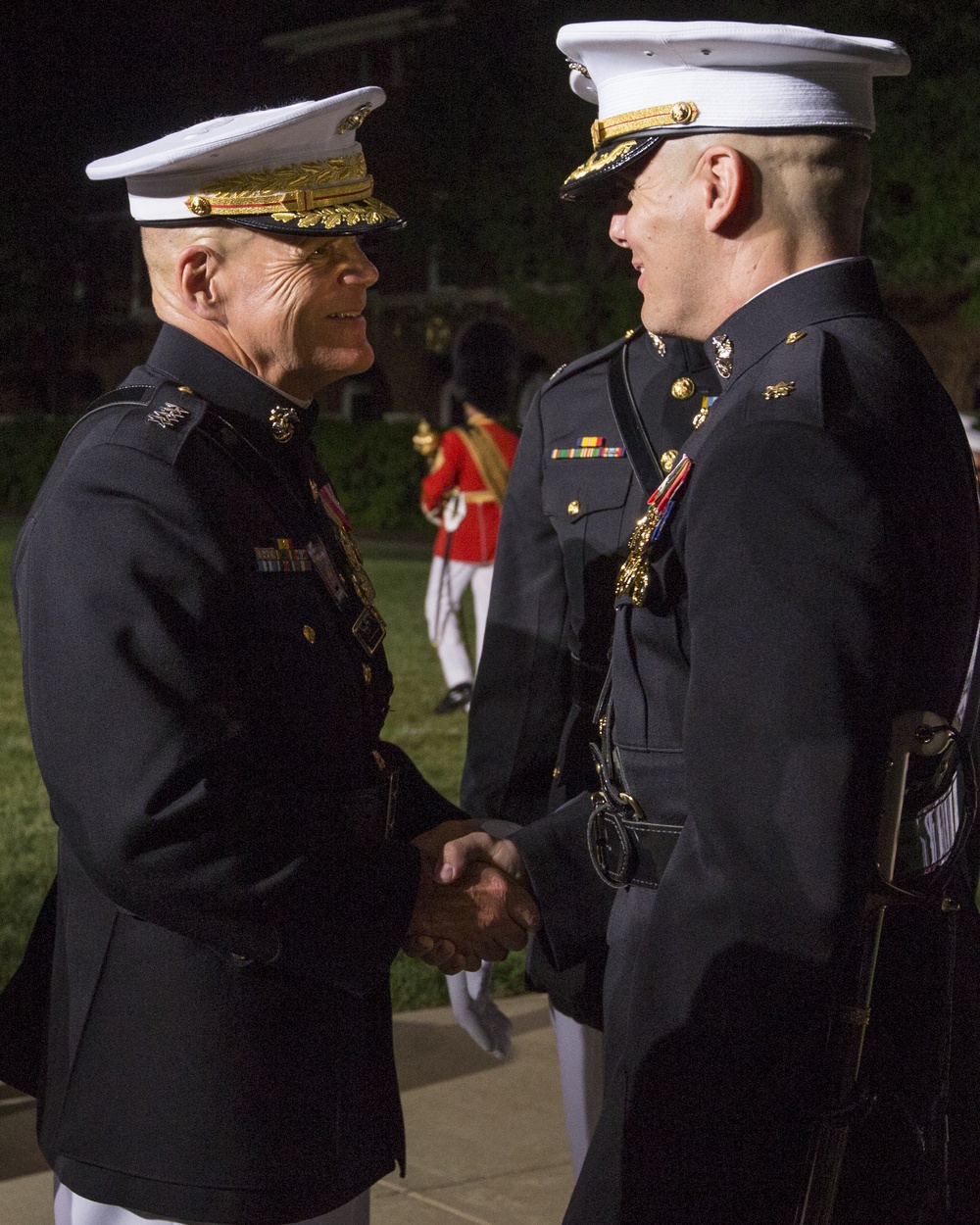 CMC Attends Friends and Family Evening Parade