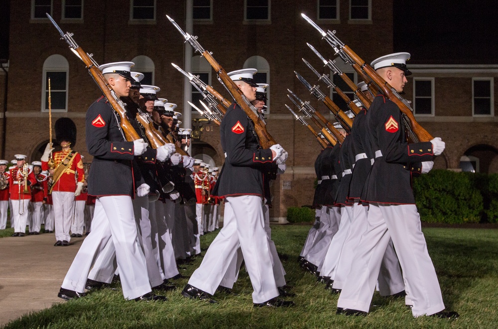 CMC Attends Friends and Family Evening Parade