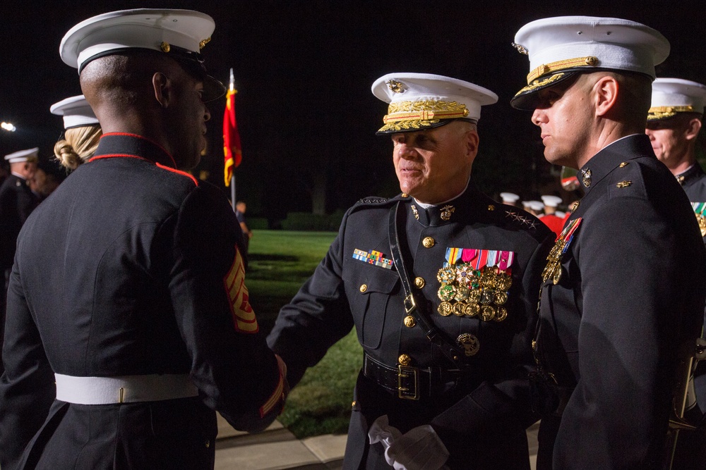 CMC Attends Friends and Family Evening Parade