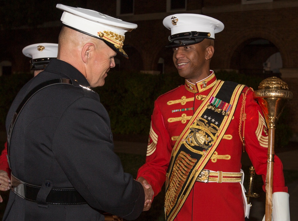 CMC Attends Friends and Family Evening Parade