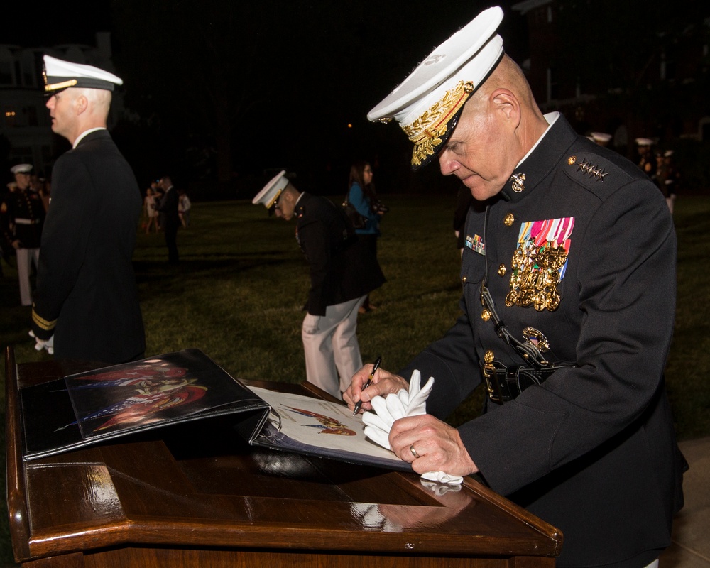 CMC Attends Friends and Family Evening Parade