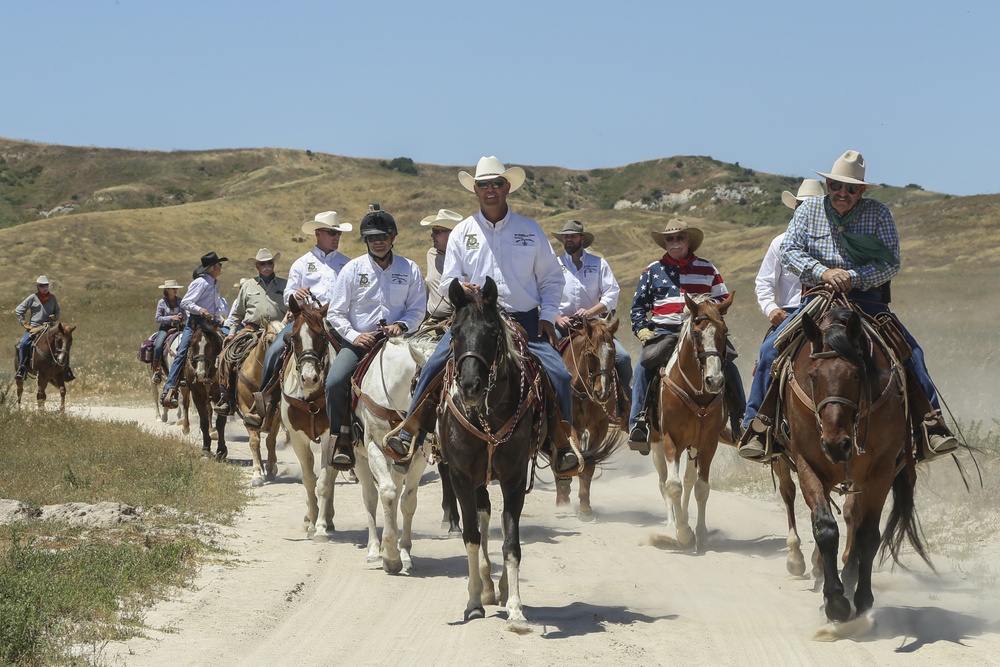 Camp Pendleton 75th Anniversary Horseback Ride