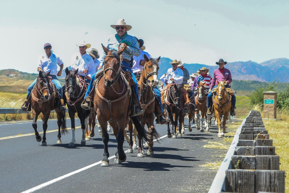 Camp Pendleton 75th Anniversary Horseback Ride