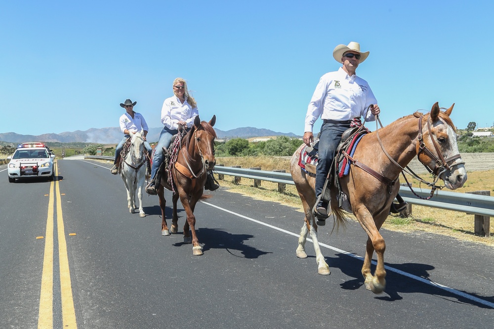 Camp Pendleton 75th Anniversary Horseback Ride