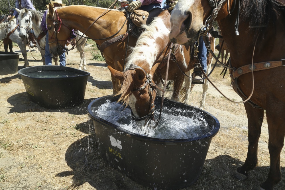 Camp Pendleton 75th Anniversary Horseback Ride