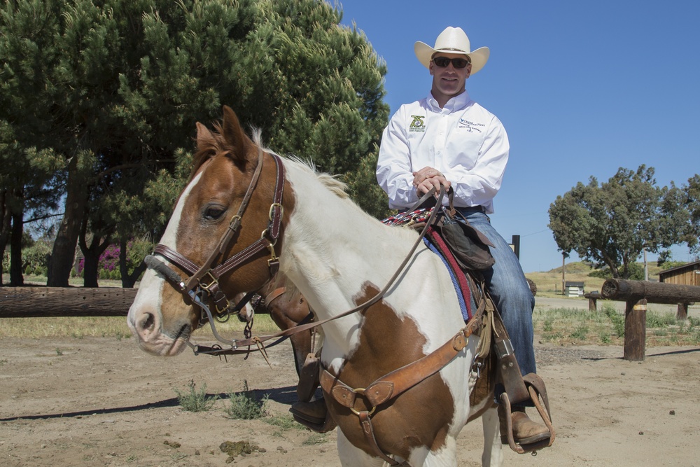 Camp Pendleton 75th Anniversary Horse Back Ride