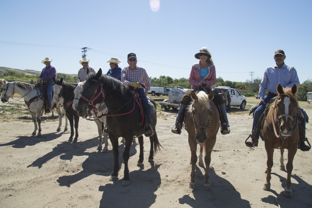 Camp Pendleton 75th Anniversary Horse Back Ride