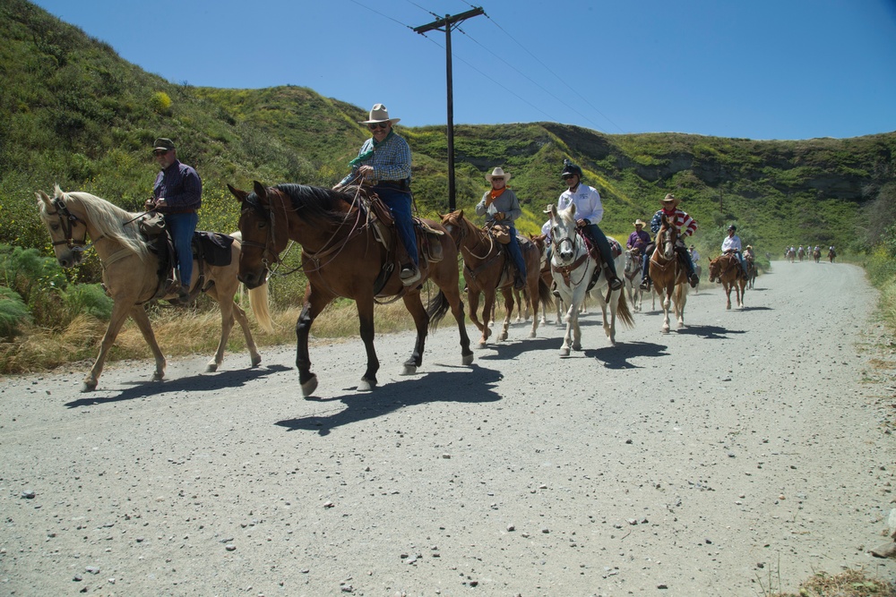 Camp Pendleton 75th Anniversary Horse Back Ride