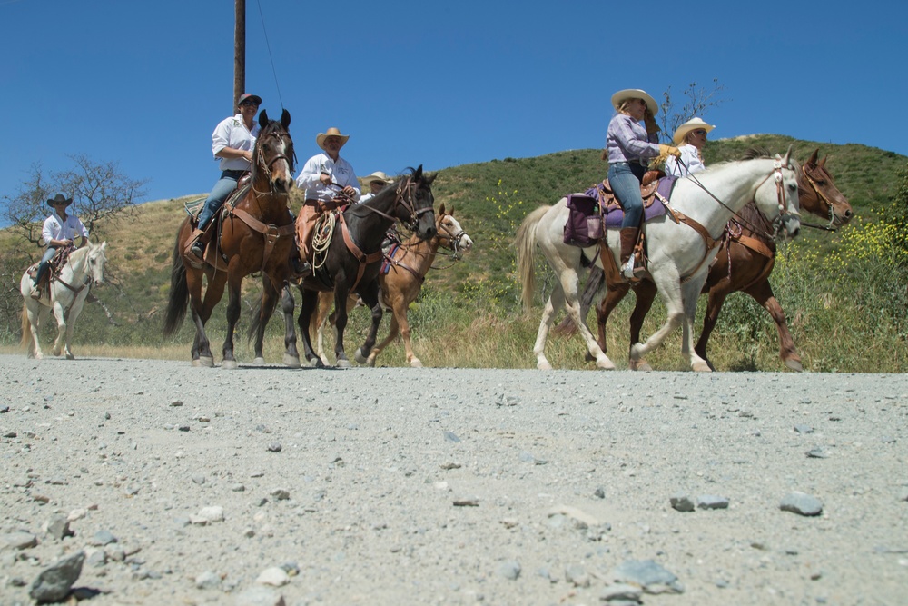 Camp Pendleton 75th Anniversary Horse Back Ride