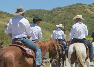 Camp Pendleton 75th Anniversary Horse Back Ride