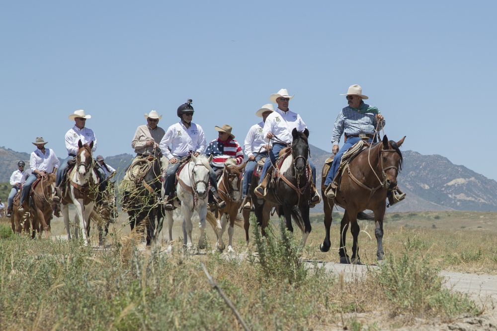 Camp Pendleton 75th Anniversary Horse Back Ride