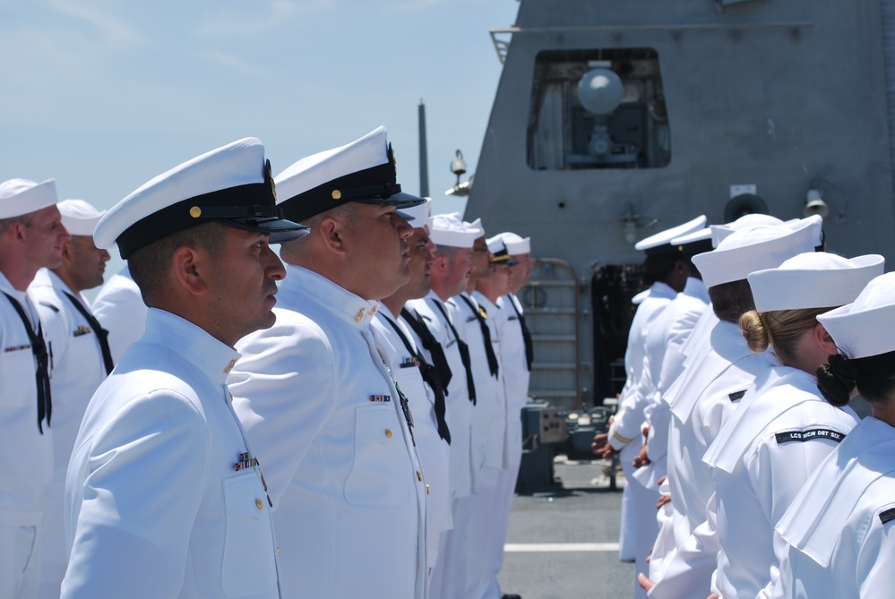 Montgomery Blue Crew Holds Change of Command