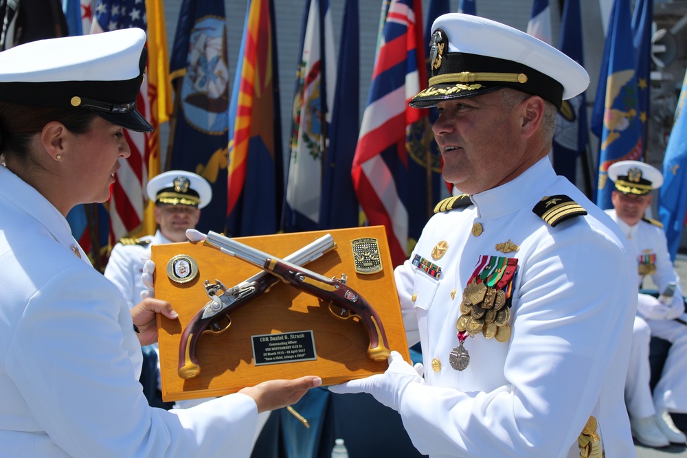 Montgomery Blue Crew Holds Change of Command