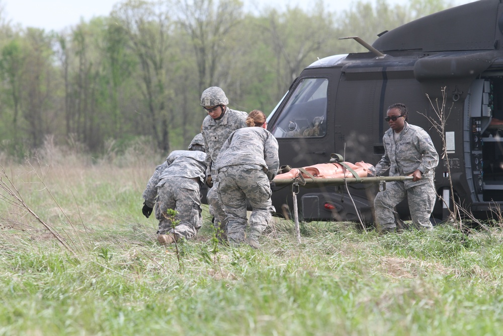 Army and Air Force team up for MEDEVAC