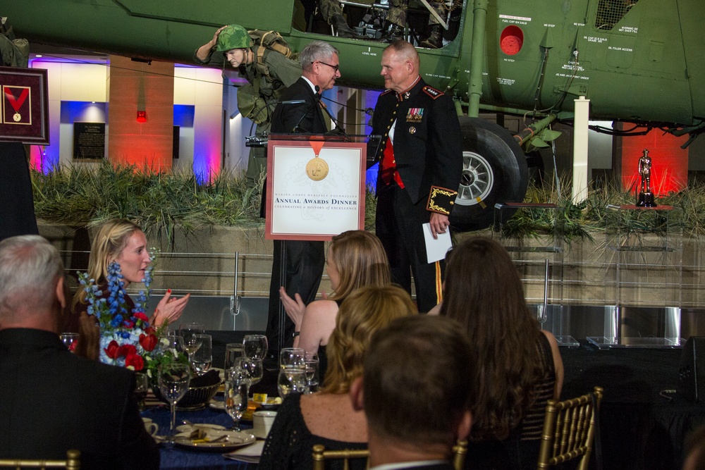 CMC Attends Marine Corps Heritage Foundation Awards Dinner