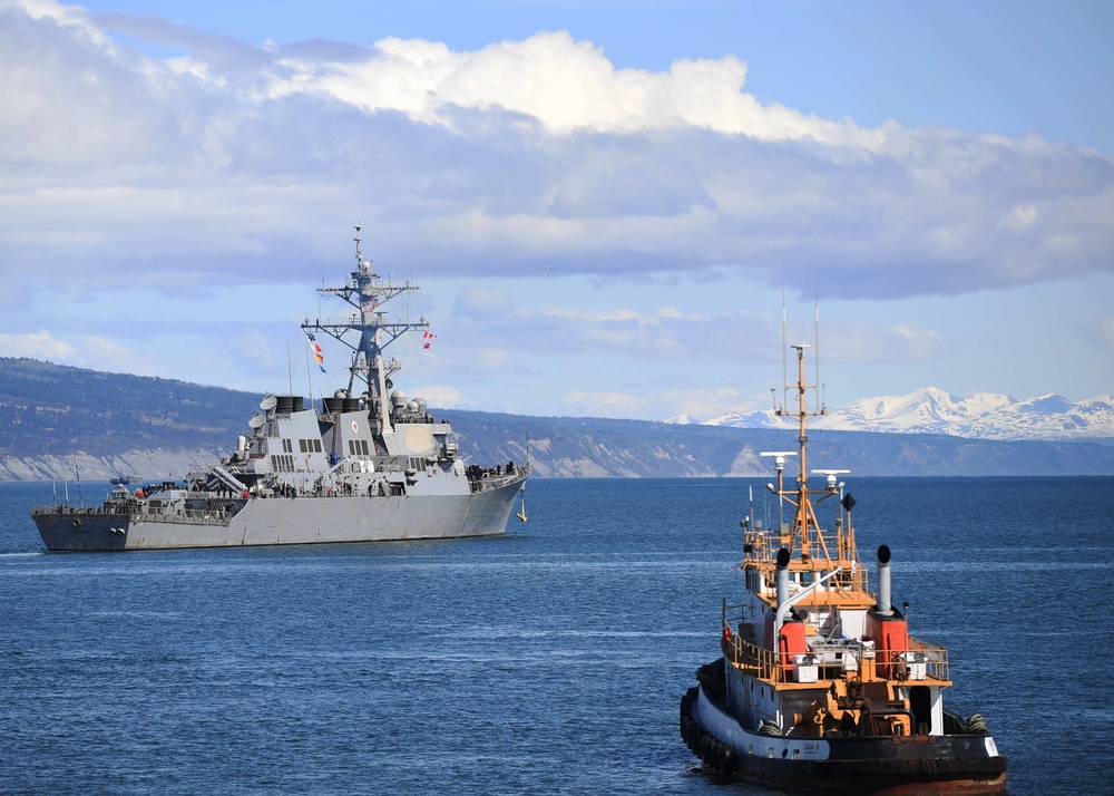 USS Hopper Visits Homer, Alaska