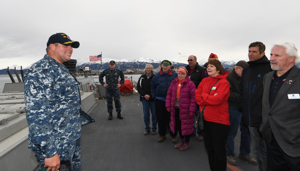 USS Hopper Visits Homer, Alaska