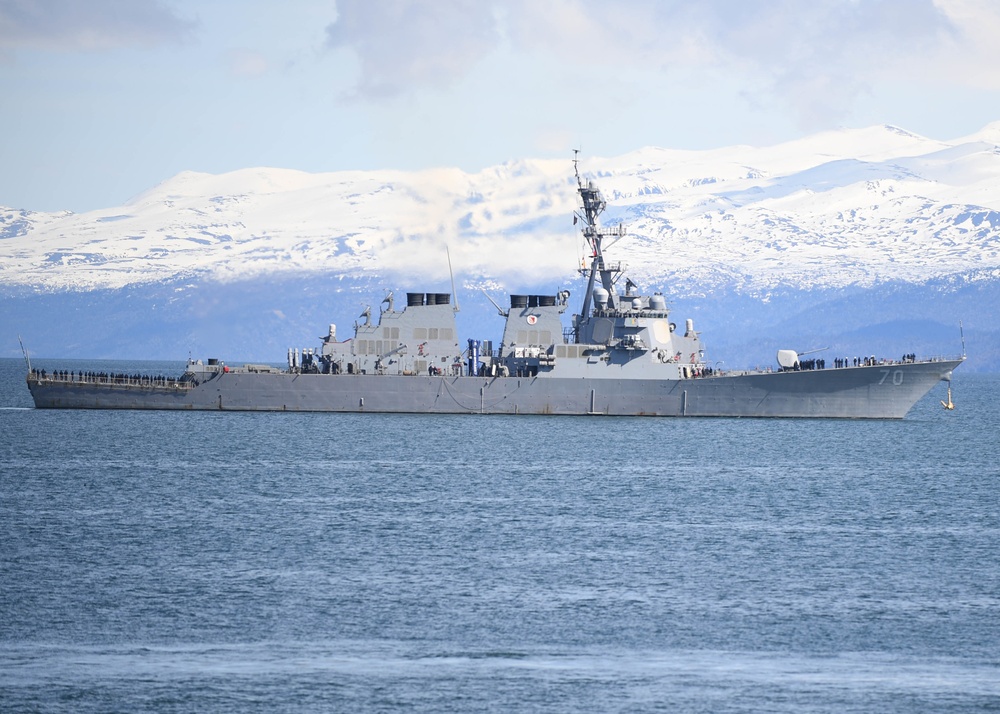 USS Hopper Visits Homer, Alaska