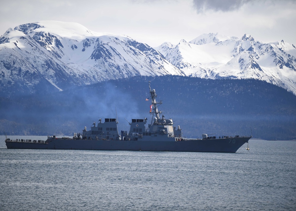 USS Hopper Visits Homer, Alaska