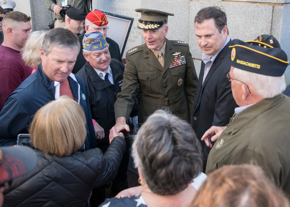 CJCS Visits Quincy, Mass. for Vietnam Veterans Day