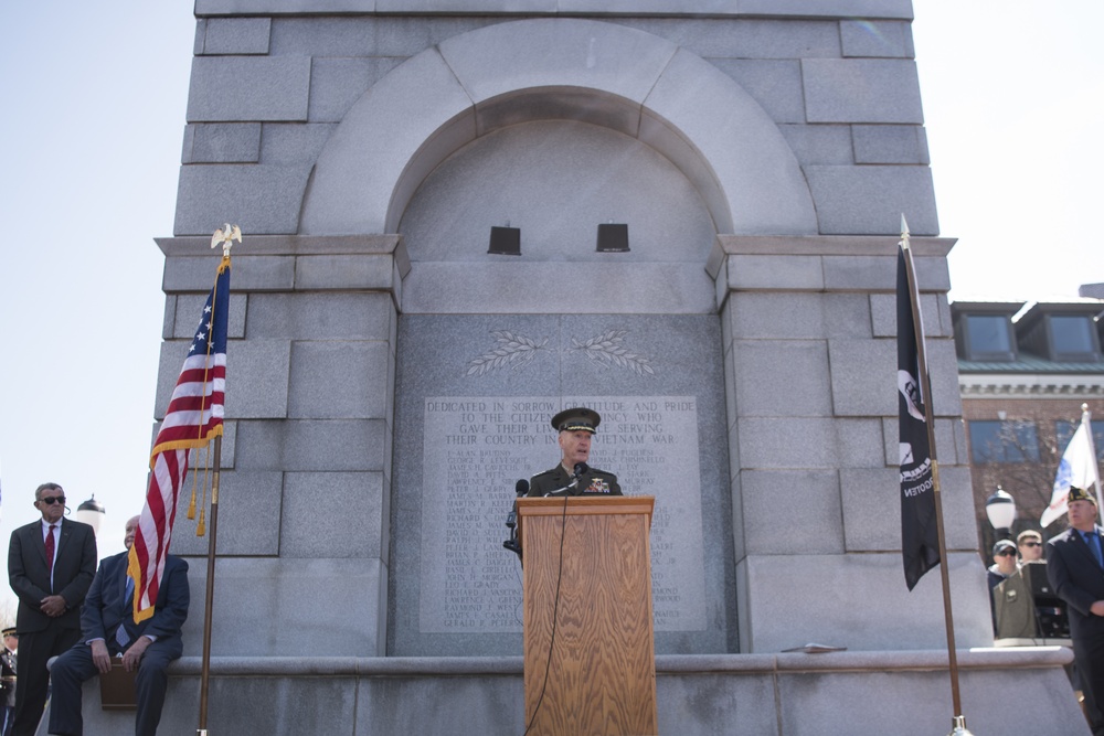 CJCS Visits Quincy, Mass. for Vietnam Veterans Day