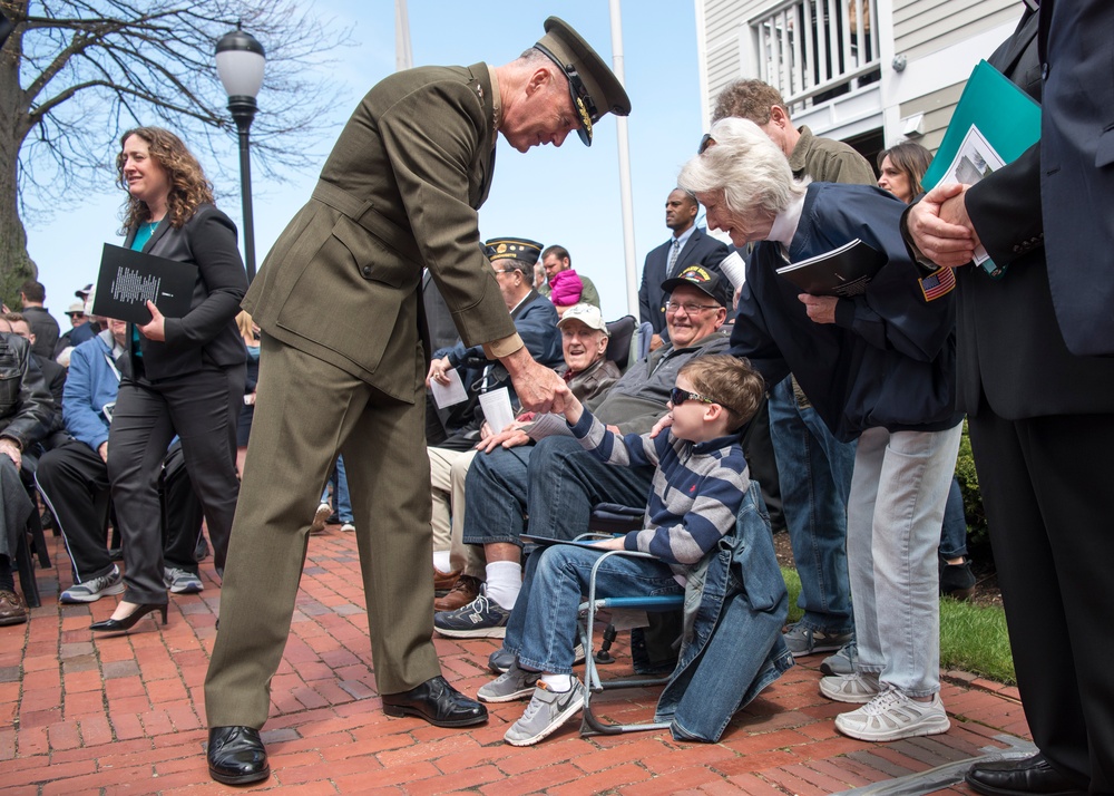 CJCS Visits Quincy, Mass. for Vietnam Veterans Day