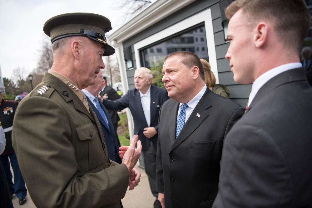 CJCS Visits Quincy, Mass. for Vietnam Veterans Day