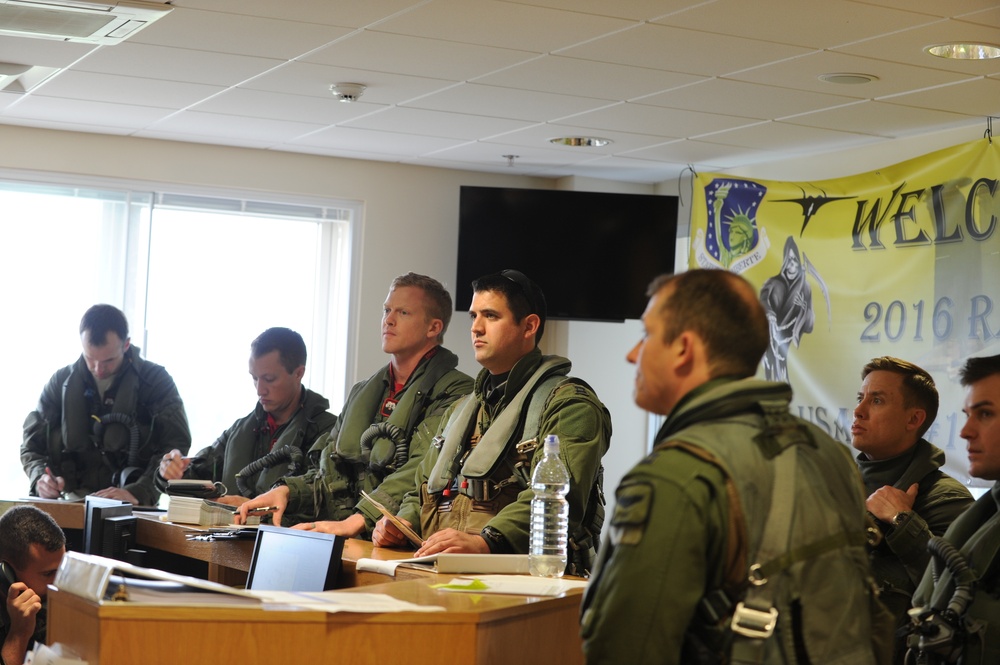F-35A, F-15 train together during Lakenheath deployment
