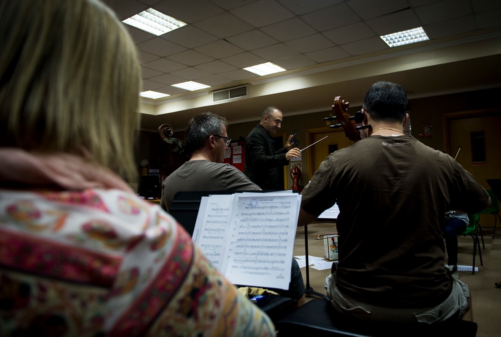 AFCENT band rocks out with community partners in Doha