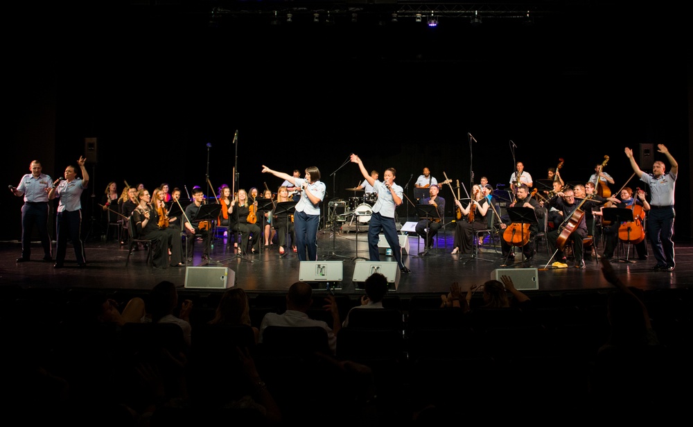 AFCENT band rocks out with community partners in Doha