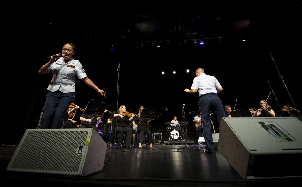 AFCENT band rocks out with community partners in Doha